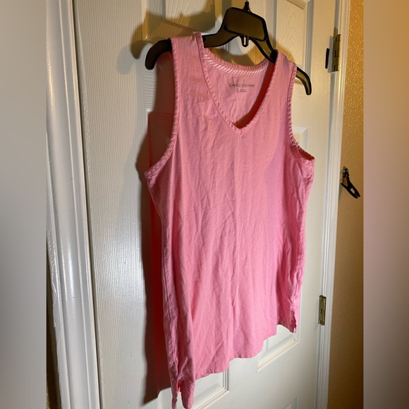 Carole Hoochman Women S/CH Small Pajamas Set Top Bottoms Sleepwear Lounge Pink - Picture 3 of 13